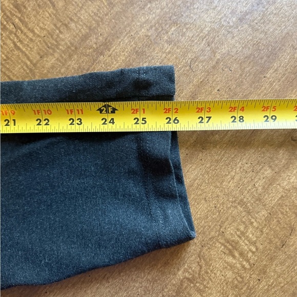 Karl Lagerfeld Paris Leggings Womens Extra Large Charcoal Gray Pull-On - Picture 6 of 9